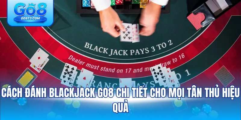 Cách đánh Blackjack Go8 chi tiết cho mọi tân thủ hiệu quả